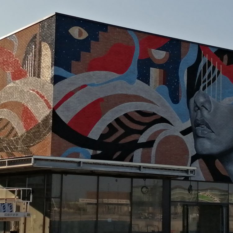 Triptyque mural - StreetArtMap.eu - La carte de l'Art Urbain à Strasbourg
